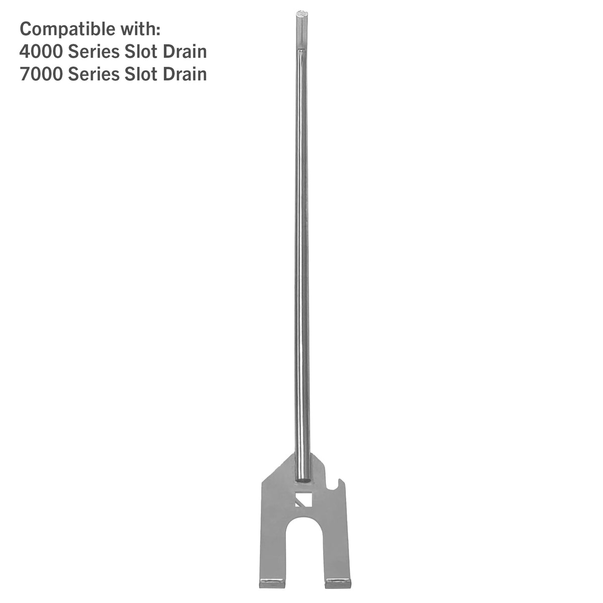 Pan lid lifter tool for slot drains