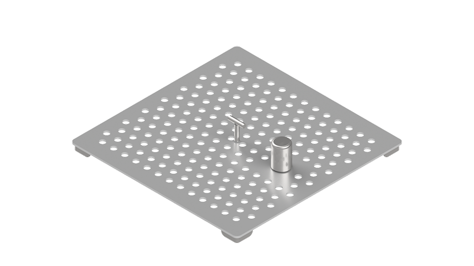 Magnetic Locking Strainer