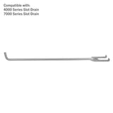 Pan lid lifter tool for slot drains