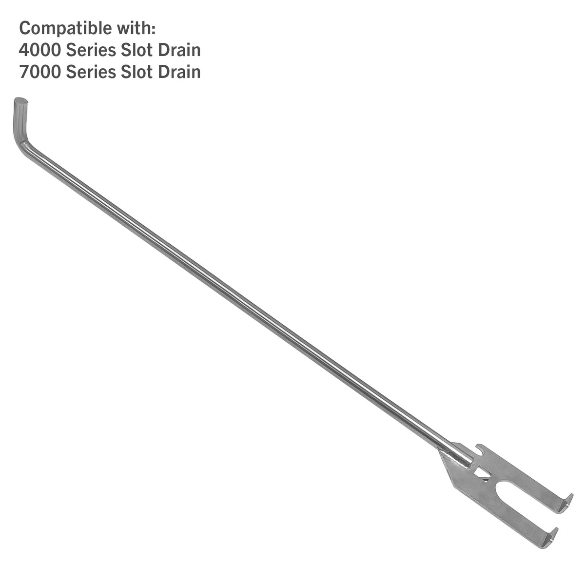Pan lid lifter tool for slot drains