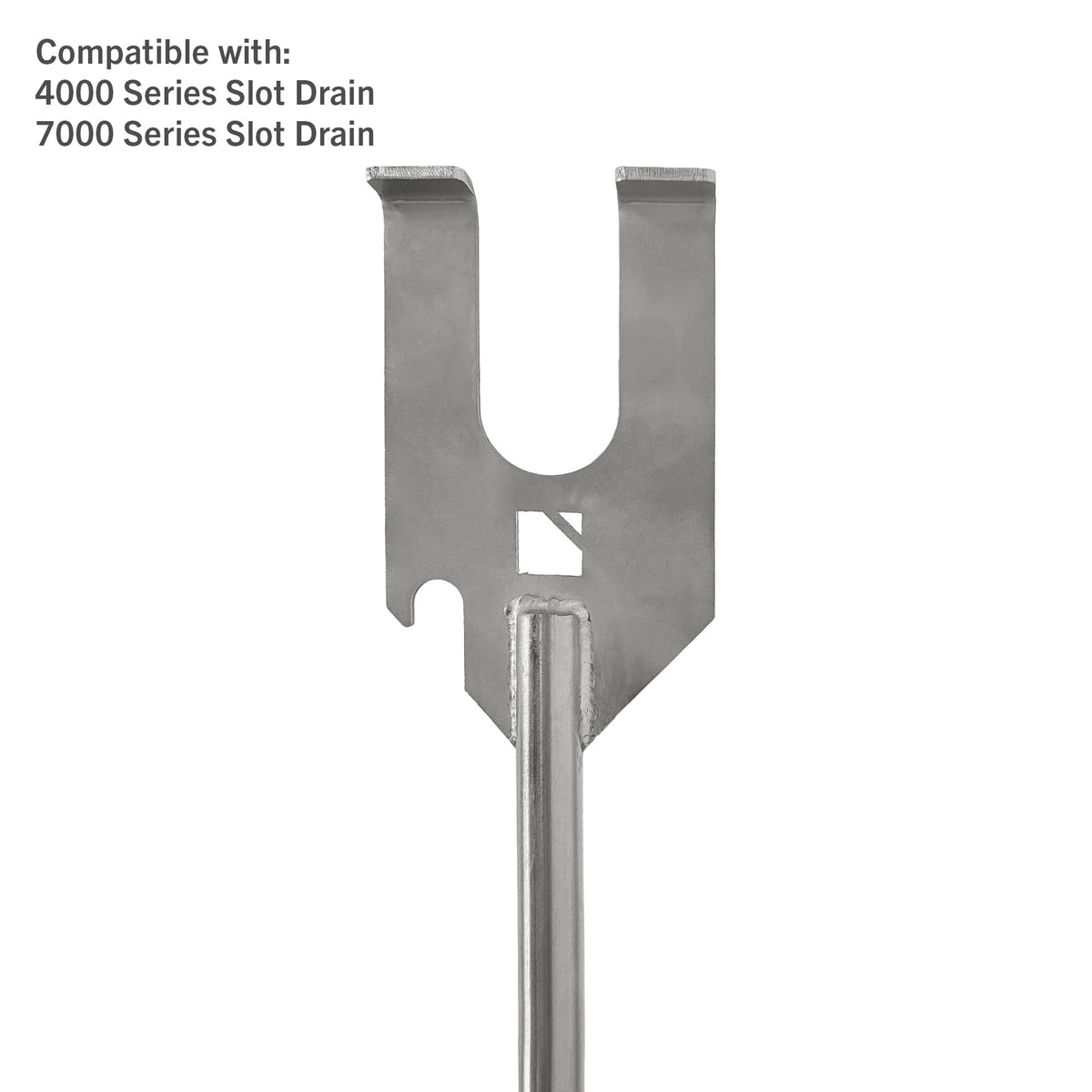 Pan lid lifter tool for slot drains