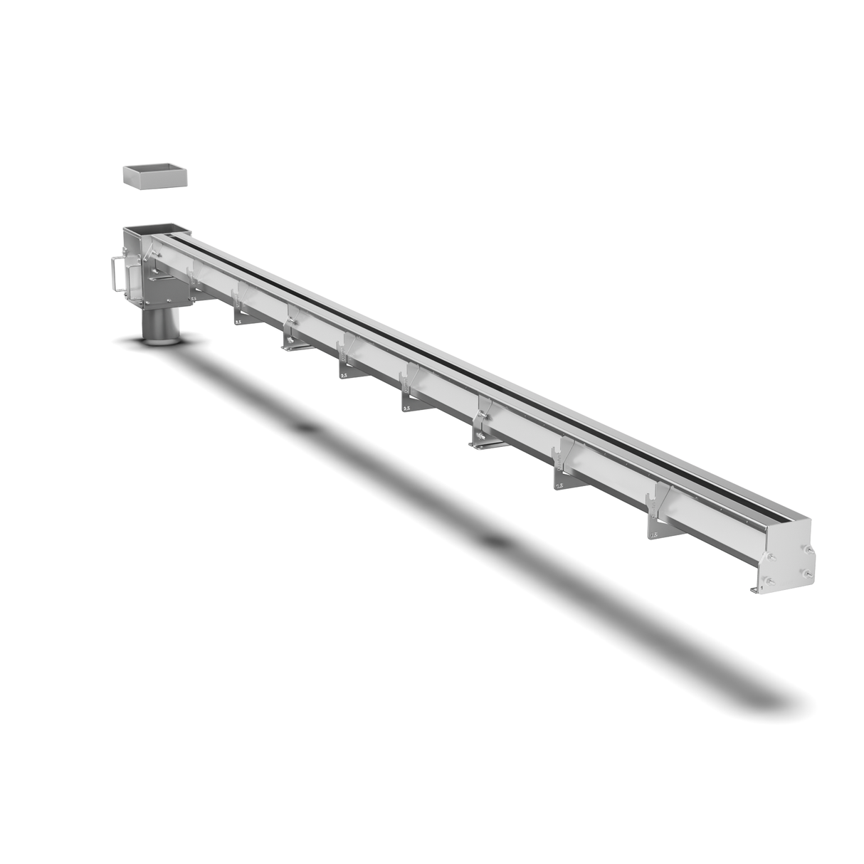 1 inch stainless steel slot drain kit