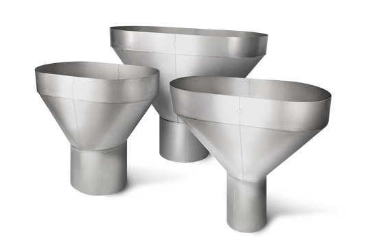 Large Funnel Hub Drains