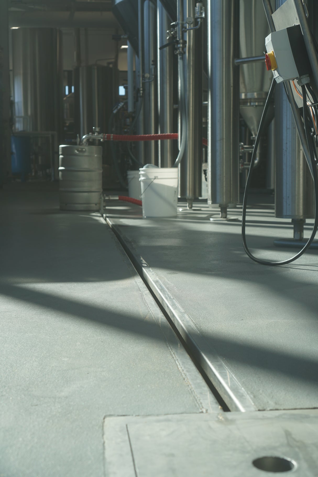 6000 series slot drain in brewery