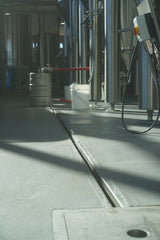 6000 series slot drain in brewery