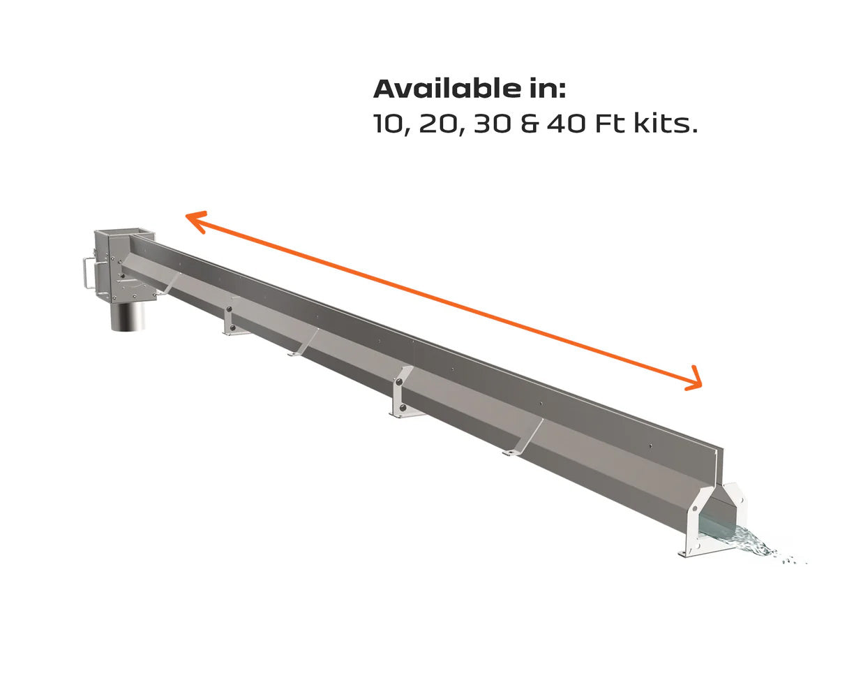 ½” Stainless Steel Slot Drain Kit