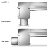 ½” Stainless Steel Slot Drain Kit