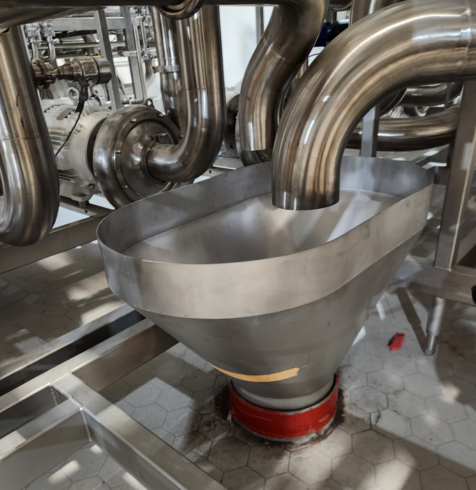 Hub Drain Installed in Facility