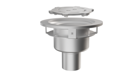 Round area Drain with Lid