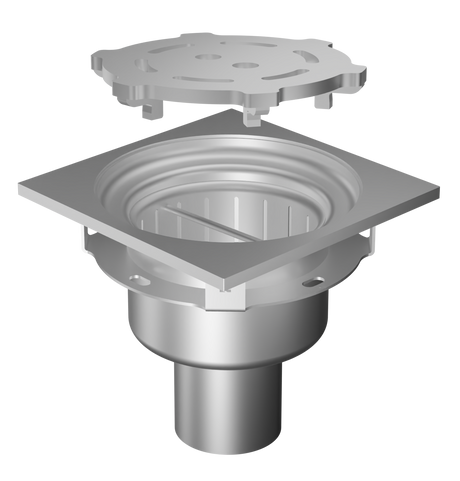 FoodSafe Square Area Drain